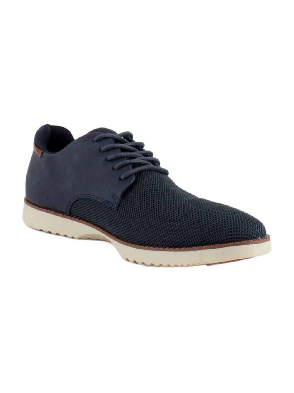 New NIB Men's Navy Sync Knit Casual Lace-Up Oxford Shoes Sz 13 $85